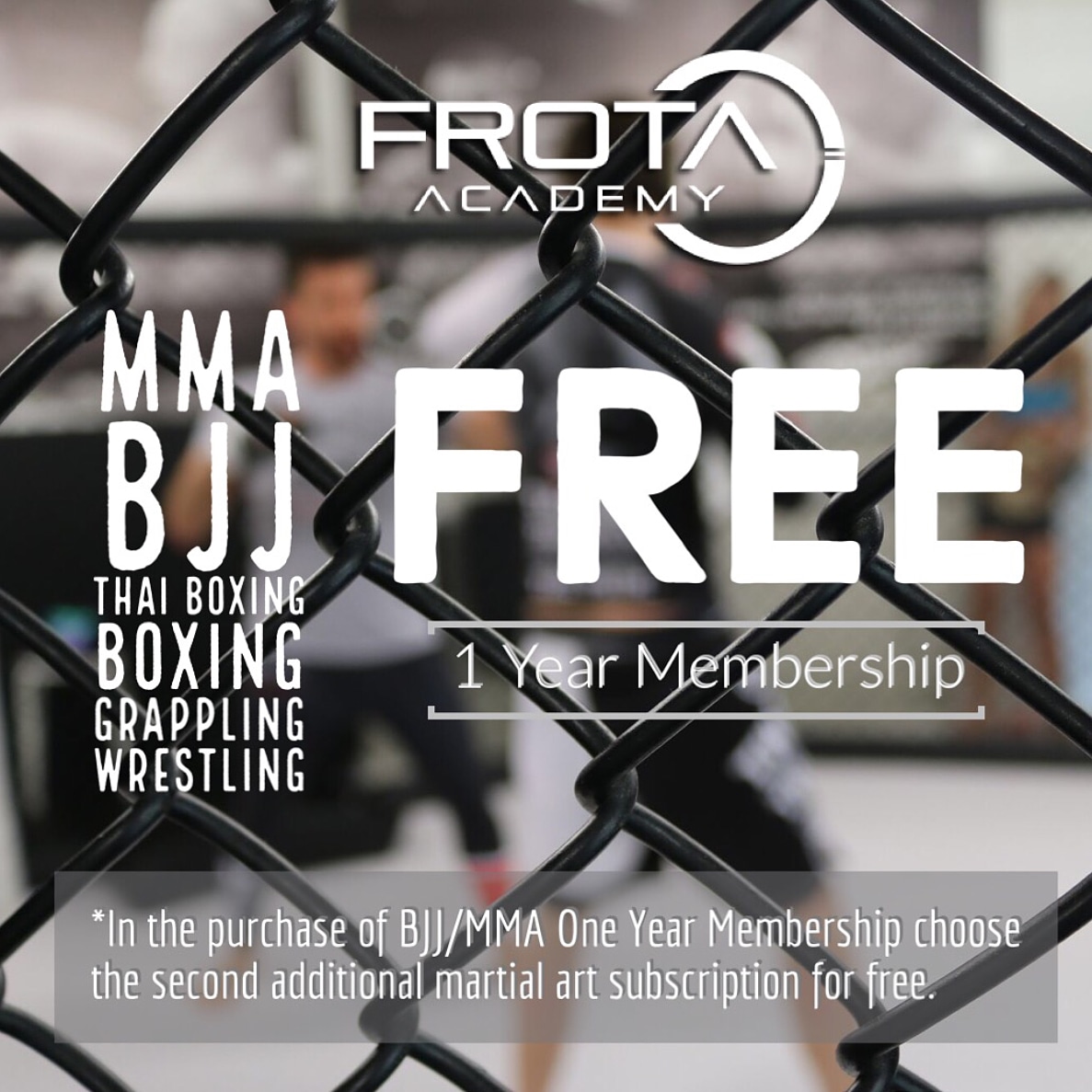 Get your 1 year free membership today